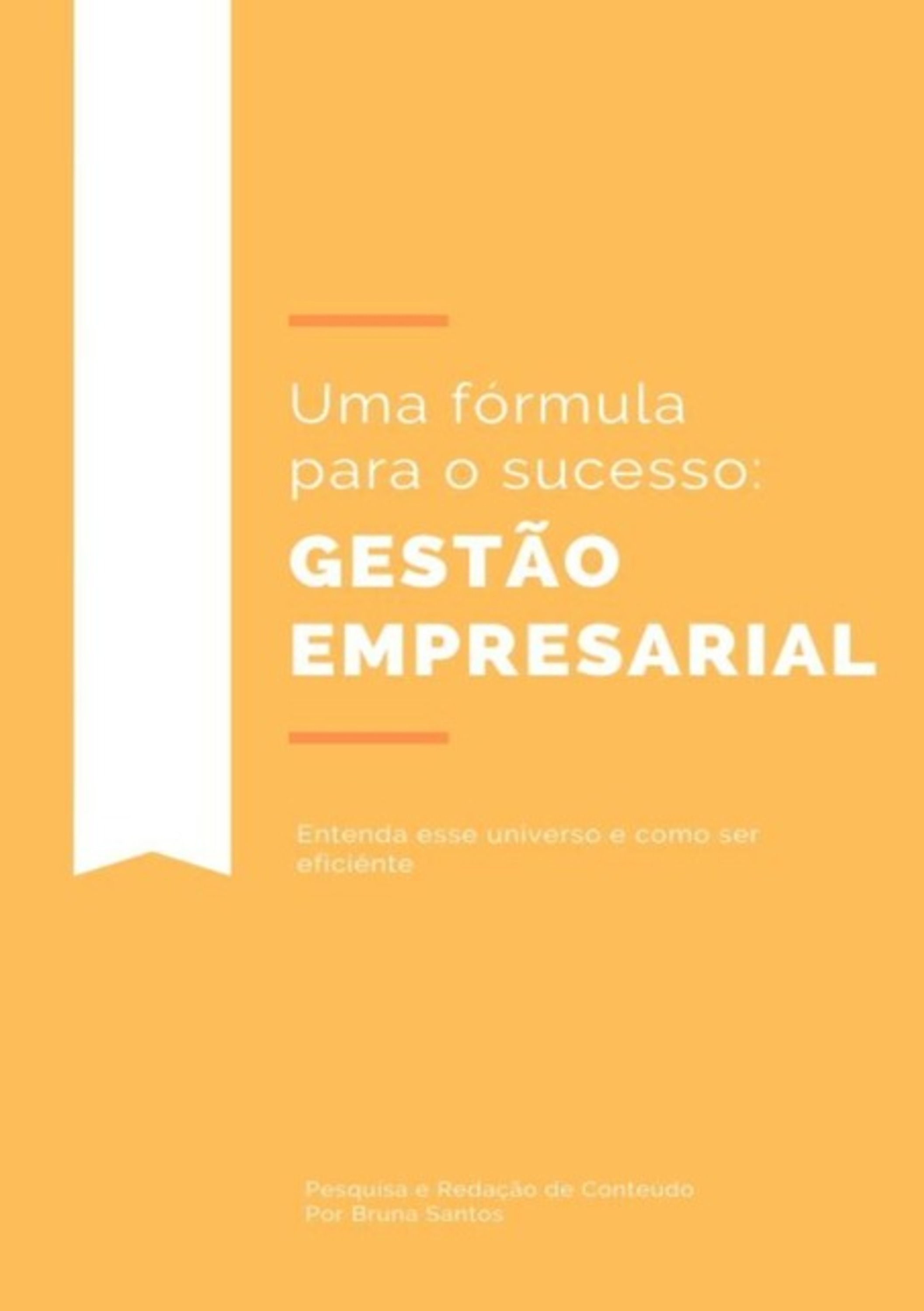 Uma Fórmula Para O Sucesso: Gestão Empresarial