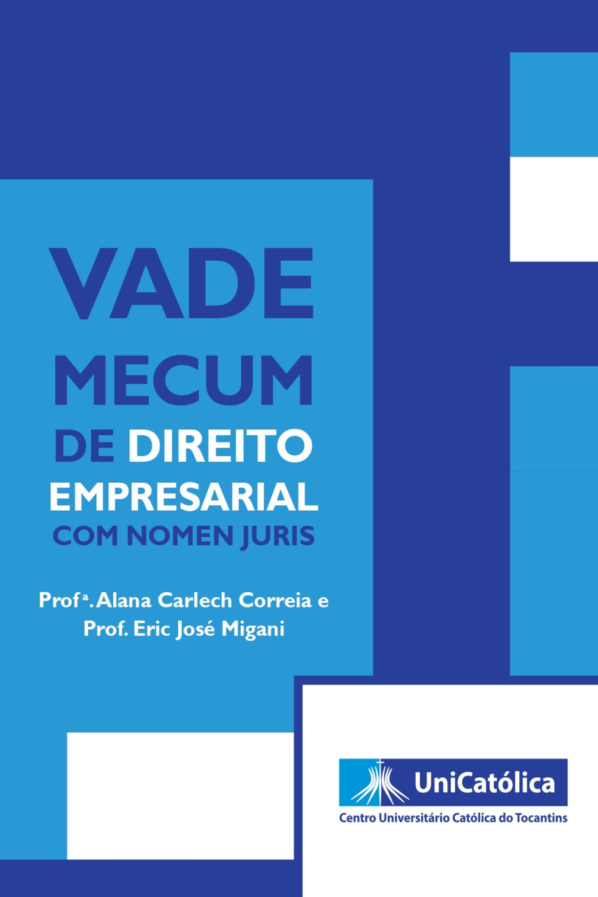 Vade Mecum de Direito Empresarial com Nomen Juris