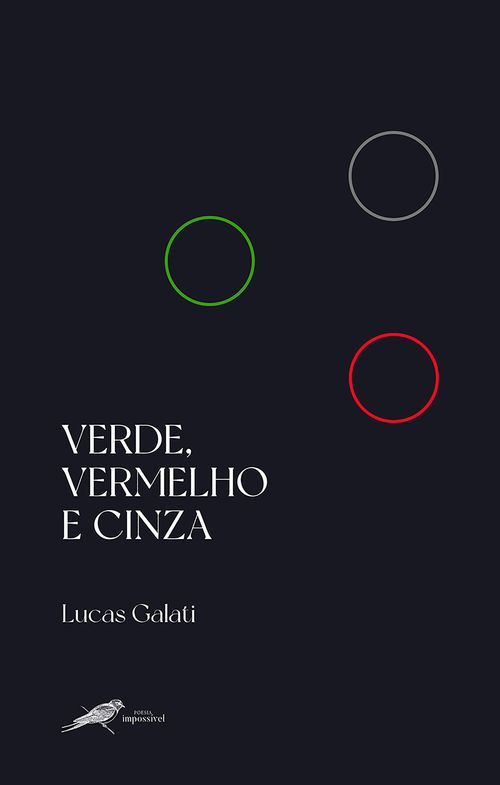 Verde, vermelho e cinza